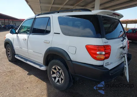 2001 Toyota Sequoia Limited V8 from USA, damaged, VIN 5TDZT38A61S054835